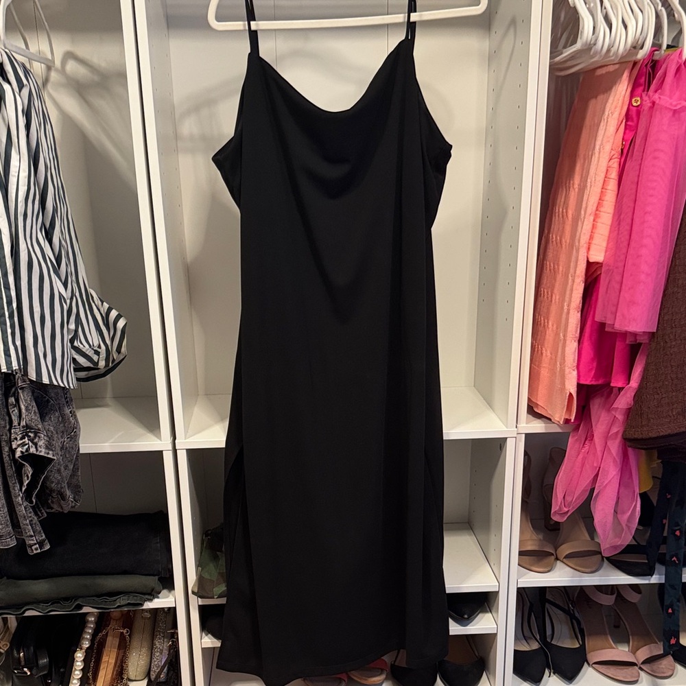 H&M Black Strapless Dress